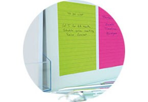 Post-it® Haftnotizen, liniert
